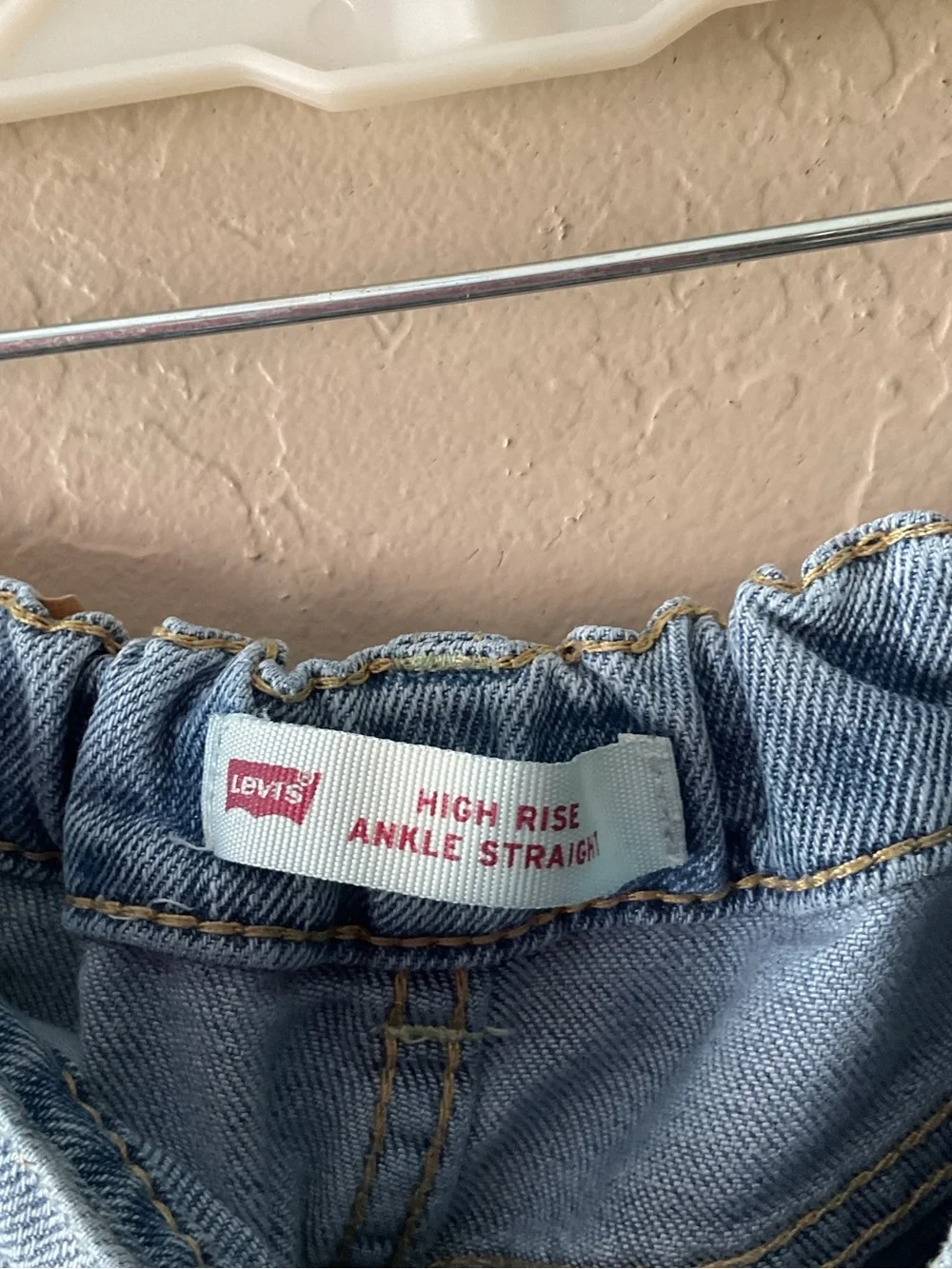 Levi's Light Blue Kids Straight-Leg Jeans